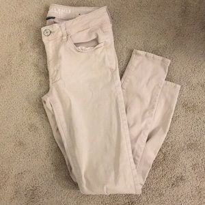 American Eagle Khaki Jeggings